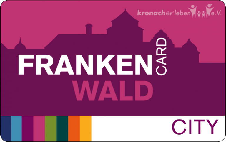 FrankenwaldCard mit City-Design